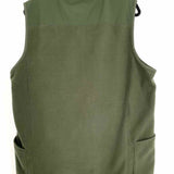 Barbour Men's Green Size XL Fleece Zip Vest