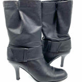Di Nuccio Women's Black Size 39/9 Leather slouch Boots