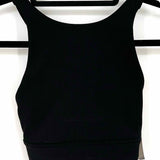 Lululemon Energy Women's Black Size 4 Ribbed Sports Bra