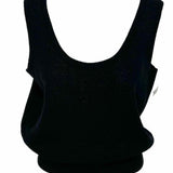 ST. JOHN Women's Black Size M Scoop Neck Knit Sleeveless