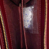 Gucci Shadow Print Coated Canvas Burgundy Bi-Fold GG Wallet
