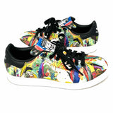 Adidas x Stan Smith Women's Multi-Color Size 7.5 Lace-up Birds Sneakers