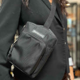 BALENCIAGA 2023 Explore Sling Nylon Black Crossbody
