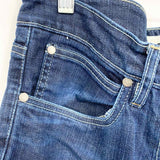 Eileen Fisher Women's Dark Blue Size 10 Mid Rise Straight Leg Jeans