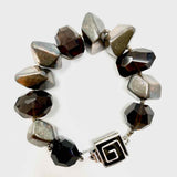 .925 Brown Topaz Bracelet