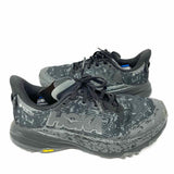 HOKA ONE Women's Dark Gray Size 8.5 Running Mottled Sneakers