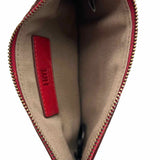 FRYE Melissa Snap Red Card Case Leather Wallet