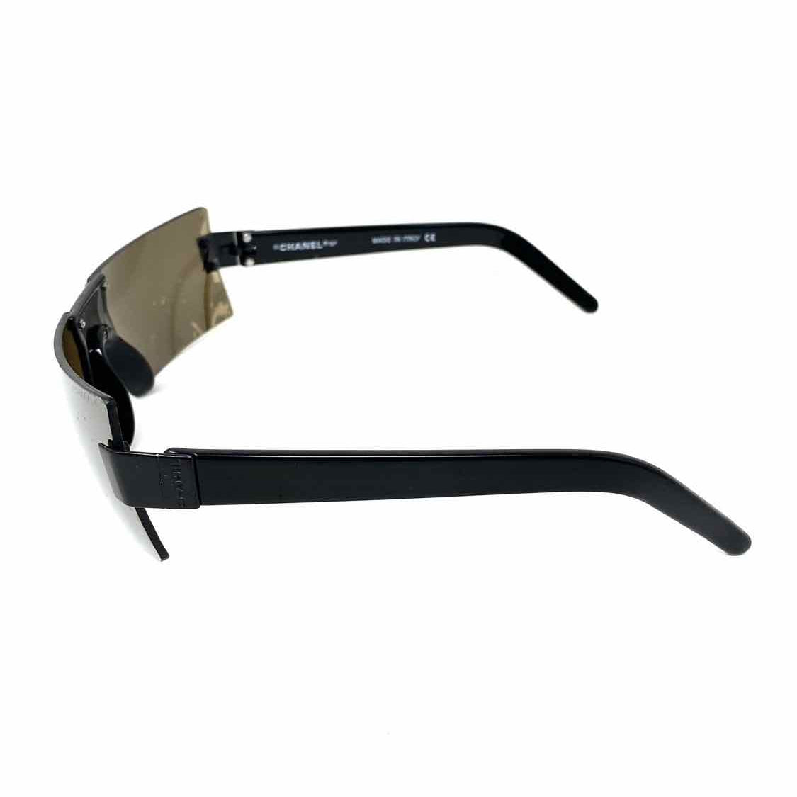 Chanel Metal Gold/Black Sunglasses