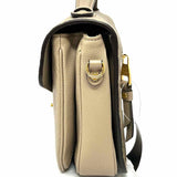 LOUIS VUITTON Pochette Metis Leather Taupe Monogram Empreinte Leather Crossbody