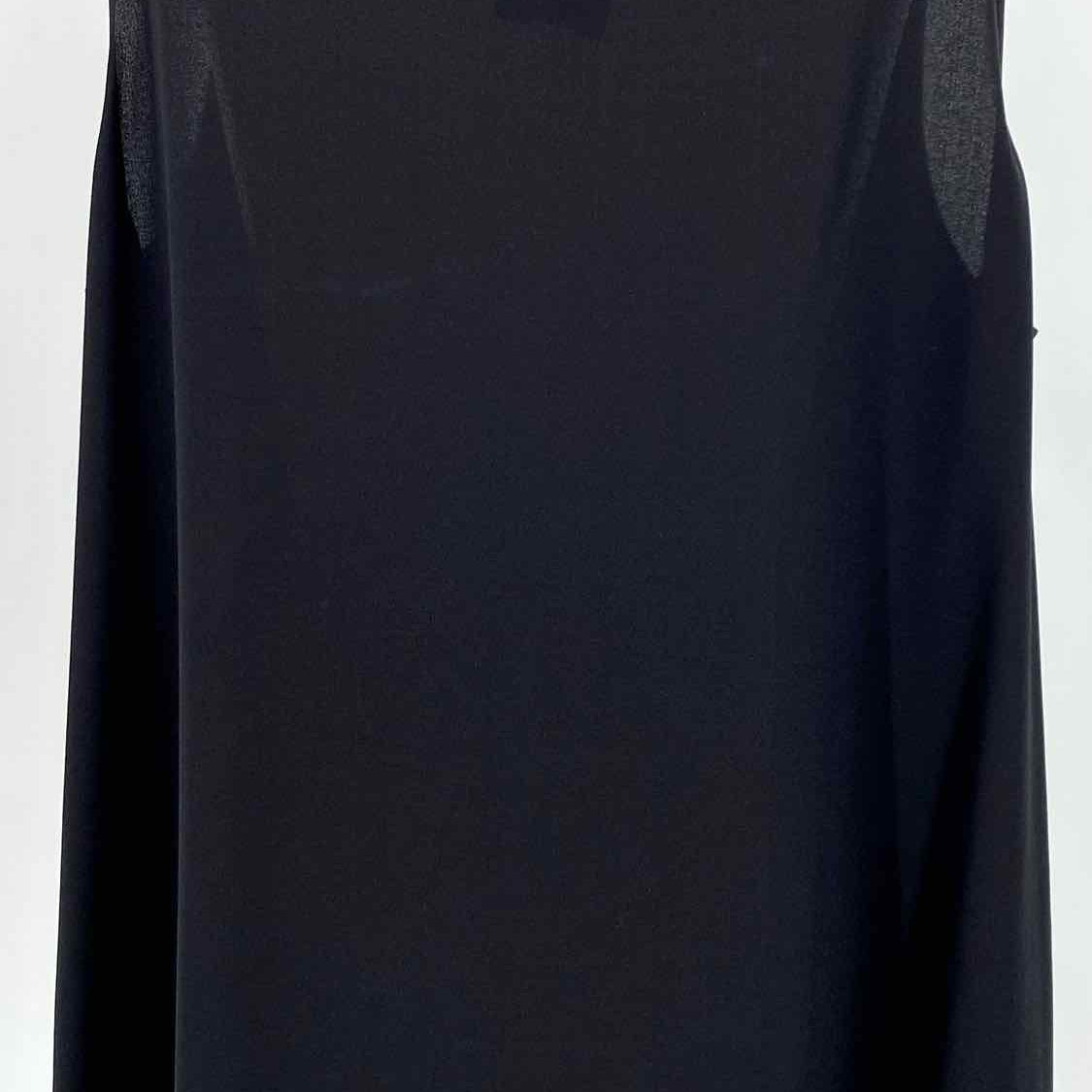 Eileen Fisher Women's Black Size XL Tank Silk Sleeveless