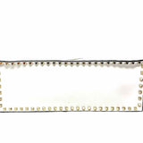 VALENTINO GARAVANI 2-way White Rockstud Tote