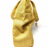 WEEKEND MaxMara Beige Large Woven Tote