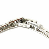 NADRI Silver tone Link Crystal Bracelet
