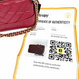 Chanel 2018-19 Gabrielle Double Zip WOC Cranberry Made in Italy Crossbody
