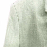 NA-KD Women's Green Size 44/14 Double Breasted Blazer