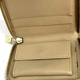 LOUIS VUITTON 2002 Reade PM Beige Mini Monogram Vernis Leather Tote w/ Wallet