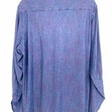 Haupt Men's Purple Size S Abstract Long Sleeve Shirt