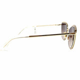 Kate Spade Staci Metal Silver Cat Eye Sparkle Sunglasses