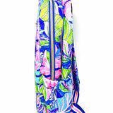 Lilly Pulitzer Nylon Pink Blue Tropical BackPack