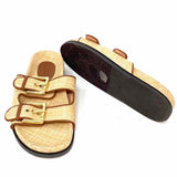 J Crew Marlow Women's Beige Size 8.5 Buckle Raffia Sandals