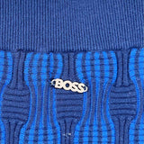Boss Women's Blue Size XS Midi Textured Skirt