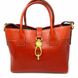 Dooney & Bourke Florentine Amelie Red Tote Leather Satchel