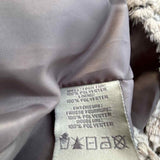 Charlie Paige Women's Gray Size S/P Shawl Collar Faux Fur Vest