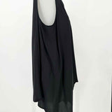 Eileen Fisher Women's Black Size L Scoop Neck Silk Sleeveless