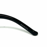 Gucci GG3034/S Acetate Black Rectangle GG Sunglasses