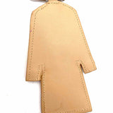 Beige Trench Coat Key Chain