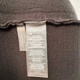 Karl Lagerfeld Women's Black Size S Long Open Front Cardigan