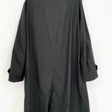 allegri Men's Black Size 44/L Trench Rain Coat