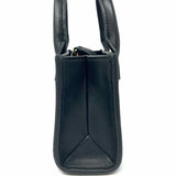 Leatherology Kress Black Micro Leather Crossbody