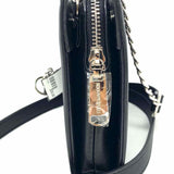 Steve Madden Black Zip Wallet Vegan Saffiano Leather Crossbody