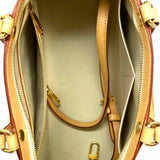LOUIS VUITTON 2012 Brea MM Cream Monogram Vernis Leather Shoulder Bag Satchel