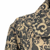 WEEKEND MaxMara Women's Brown/Black Size 12 Button Down Paisley Jacket