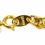Avon Gold Tone Chain Abstract Bracelet