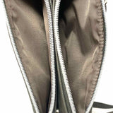 Nicole by N. Miller Gray Zip Wallet vegan leather Crossbody