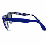 Ray Ban Wayfarer Blue Square Sunglasses