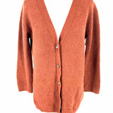 maeve Women's Brown Size XS Button Down Cashmere Cardigan