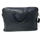 Coach Beckett Black Pebbled Leather Briefcase