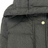 Barbour Lonnen Women's Dark Green Size 10 Hooded Puffer Coat