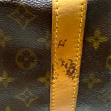 LOUIS VUITTON 1994 Keepall 60 Coated Canvas Brown Monogram Duffle Bag