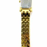 Caravelle by Bulova Diamonds Stainless Gold Tone Rectangular Chronograph Watch