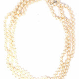 Estate Cream 88" Faux Pearl Necklace