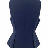 Ted Baker Women's Navy Size 6 Flare Pleated Sleeveless