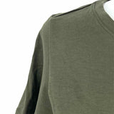 Eileen Fisher Women's Olive Green Size XXS Crew T-shirt
