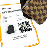 LOUIS VUITTON 2004 Geronimos Slingbag Brown Damier Ebene Made in Spain Crossbody