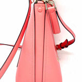 Kate Spade Darcy Salmon Bucket Pebbled Leather Crossbody