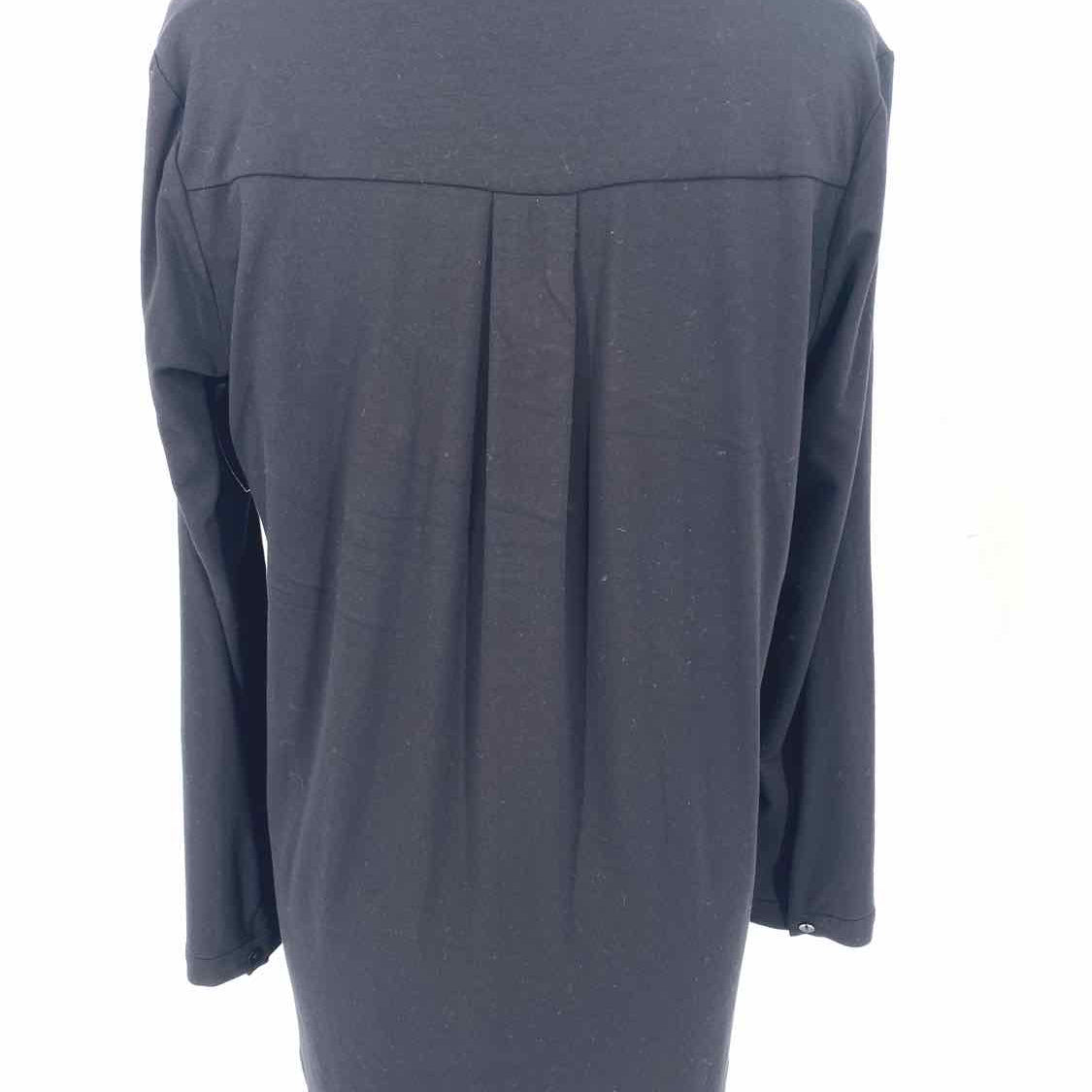 Eileen Fisher Women's Black Button Down Size XS Long Sleeve